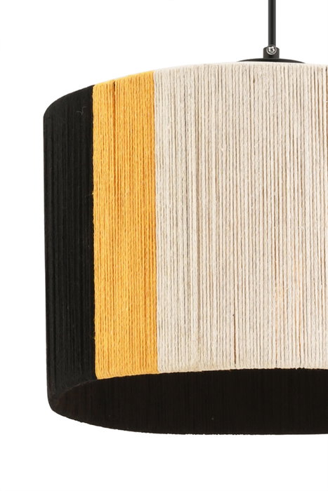 Opviq Lámpara de araña Cane Blanco, Amarillo y Negro Opviq Lámpara de araña Cane Blanco, Amarillo y Negro